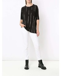 Белые узкие брюки от Uma Raquel Davidowicz