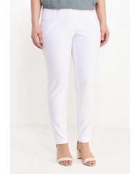 Белые узкие брюки от Silver String