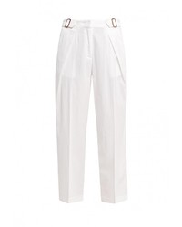 Белые узкие брюки от Sisley