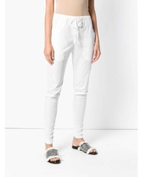 Белые узкие брюки от Kristensen Du Nord