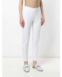 Белые узкие брюки от Le Tricot Perugia