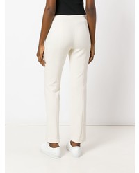 Белые узкие брюки от Theory