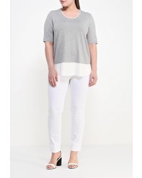 Белые узкие брюки от Steilmann