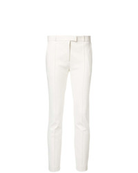 Белые узкие брюки от The Row