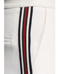 Белые узкие брюки от Topshop