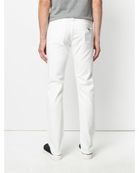 Мужские белые хлопковые брюки от Jacob Cohen