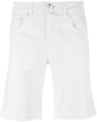 Мужские белые хлопковые шорты от Jacob Cohen