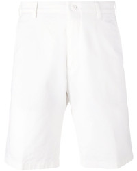 Мужские белые хлопковые шорты от Loro Piana