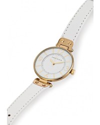 Женские белые часы от Anne Klein