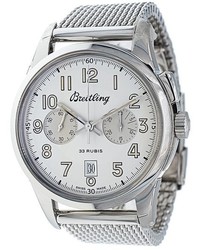 Мужские белые часы от Breitling