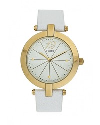 Женские белые часы от Timex