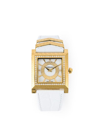 Мужские белые часы от Versace