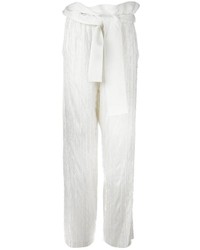 Женские белые шелковые брюки от 3.1 Phillip Lim