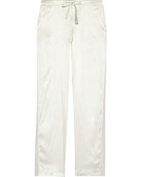 Женские белые шелковые брюки от I.D. Sarrieri