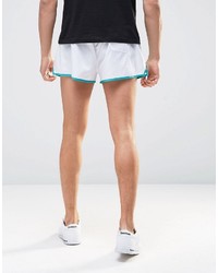 Мужские белые шелковые шорты от Siksilk