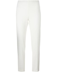 Женские белые шерстяные брюки от P.A.R.O.S.H.