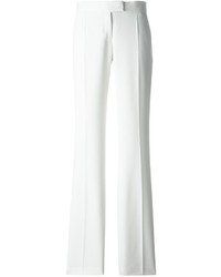Белые шерстяные широкие брюки от Stella McCartney