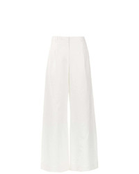 Белые широкие брюки от Alcaçuz