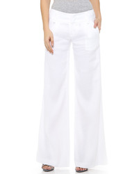 Белые широкие брюки от Alice + Olivia