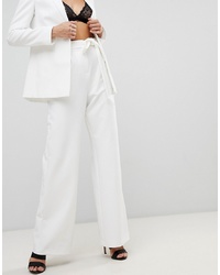 Белые широкие брюки от ASOS DESIGN