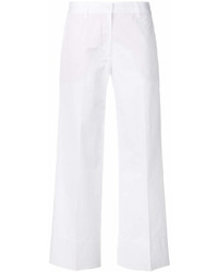 Белые широкие брюки от Aspesi