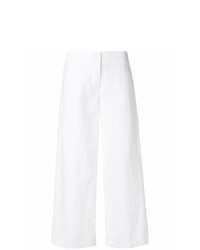 Белые широкие брюки от Aspesi