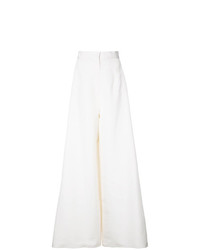 Белые широкие брюки от Bambah