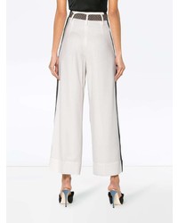 Белые широкие брюки от Racil