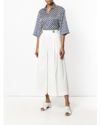 Белые широкие брюки от L'Autre Chose