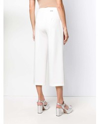 Белые широкие брюки от Blugirl