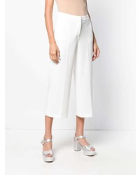Белые широкие брюки от Blugirl