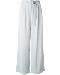 Белые широкие брюки от DKNY