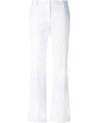 Белые широкие брюки от Dolce & Gabbana