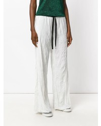 Белые широкие брюки от Nude