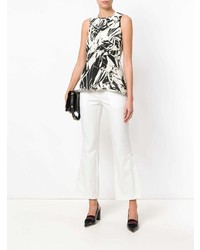 Белые широкие брюки от Proenza Schouler