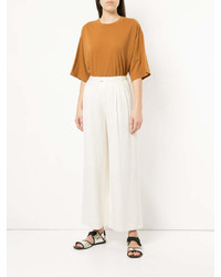 Белые широкие брюки от CITYSHOP