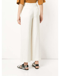 Белые широкие брюки от CITYSHOP