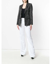 Белые широкие брюки от Ann Demeulemeester