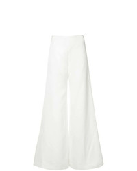 Белые широкие брюки от Georgia Alice