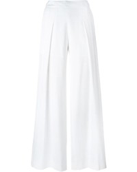 Белые широкие брюки от Kenzo