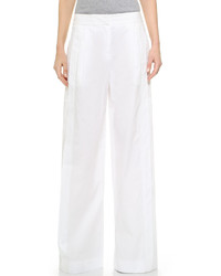 Белые широкие брюки от Maiyet