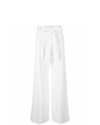 Белые широкие брюки от Milly