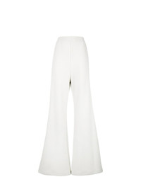 Белые широкие брюки от MM6 MAISON MARGIELA