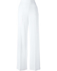 Белые широкие брюки от MSGM