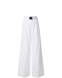 Белые широкие брюки от N°21