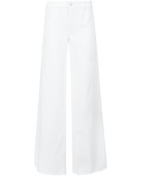 Белые широкие брюки от Nili Lotan