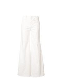 Белые широкие брюки от Nili Lotan