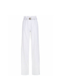 Белые широкие брюки от Nk