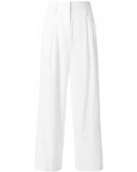 Белые широкие брюки от Odeeh