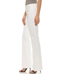 Белые широкие брюки от Alice + Olivia